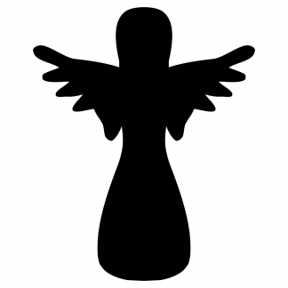 Blank Acrylic Keychain - Angel