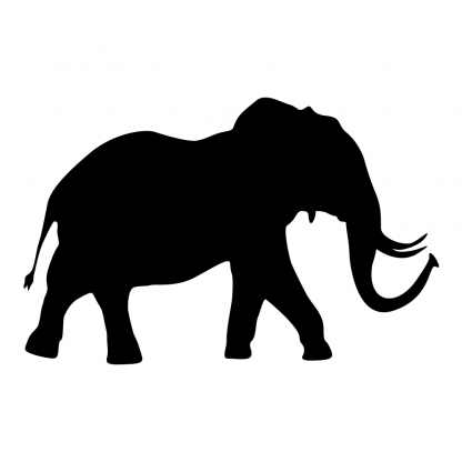 Blank Acrylic Keychain - Elephants Style 2