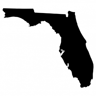 Blank Acrylic Keychain - Florida