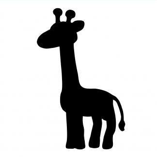 Blank Acrylic Keychain - Giraffe