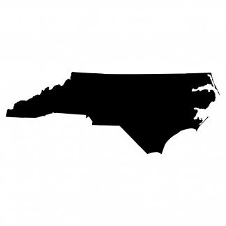 Blank Acrylic Keychain - North Carolina