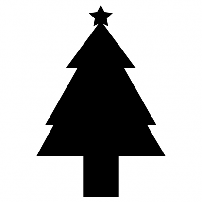 Blank Acrylic Keychain - Christmas Tree Style 2