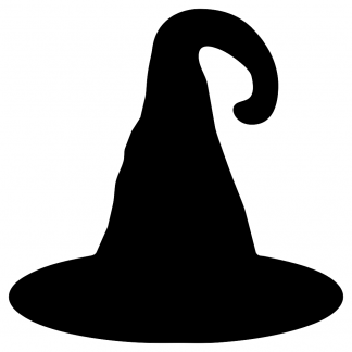 Blank Acrylic Keychain - Witch Hat